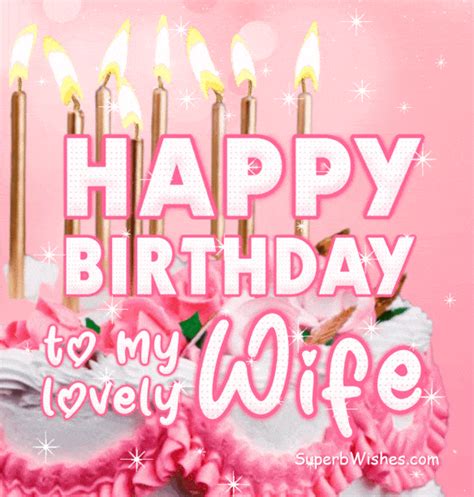 happy birthday wife gifs|Happy Birthday Love GIF